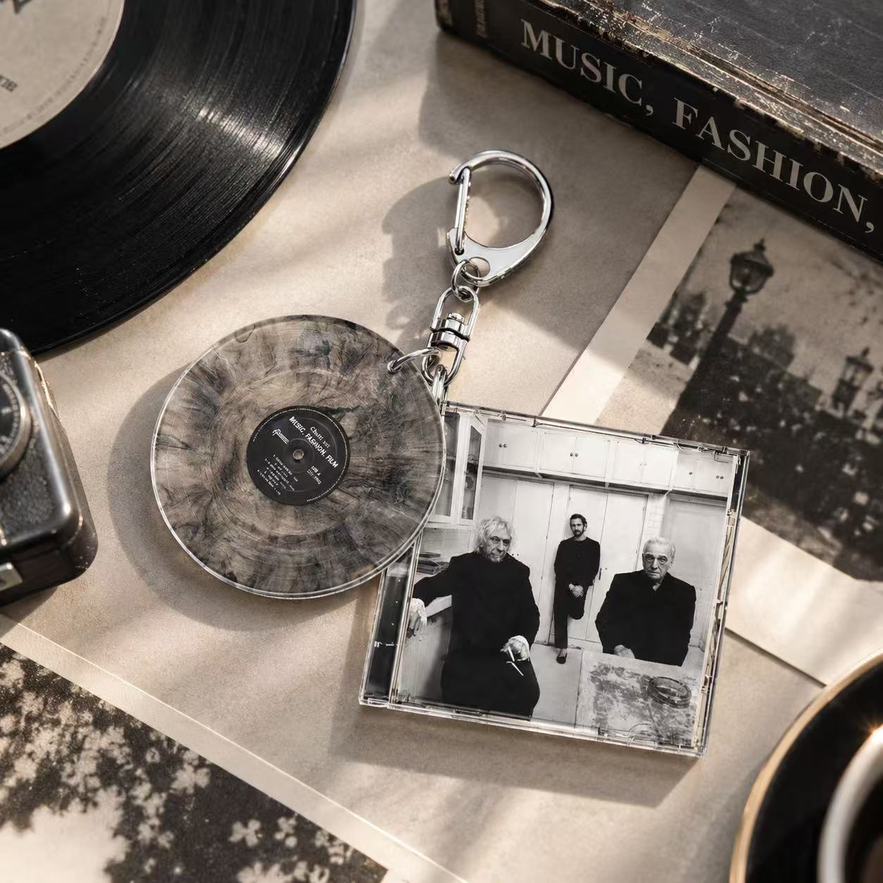 Phone Accessories Charms - C-Charli Xcx Keychain，Music，Fashion，Film Music Keychain，Roch Music，Idol