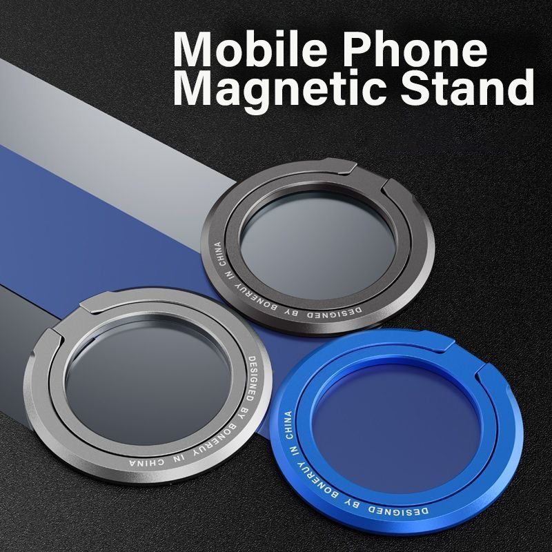 Phone Accessories Useful - Magnetic Phone Ring Holder Stand 360°