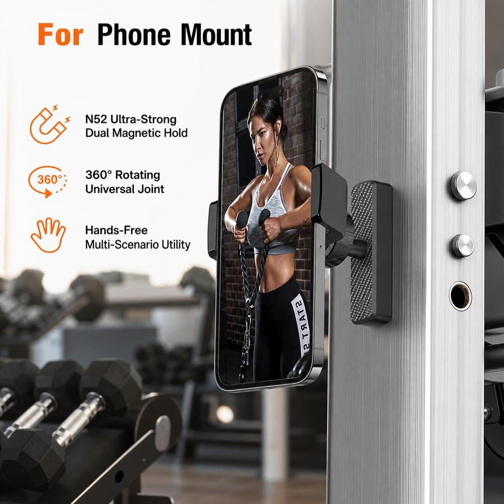 Magnetic Phone Holder for Gym  - Phone Accessories Useful recension och pris