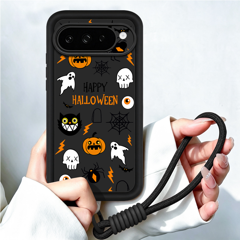 Cartoon Halloween Pattern Lany - Google Pixel 9 Pro recension och pris