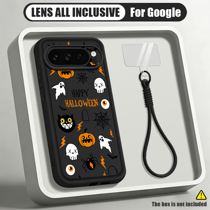Cartoon Halloween Pattern Lany - Google Pixel 9 Pro recension och pris