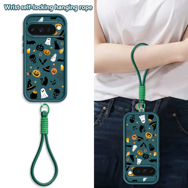Cartoon Halloween Pattern Lany - Google Pixel 9 Pro recension och pris