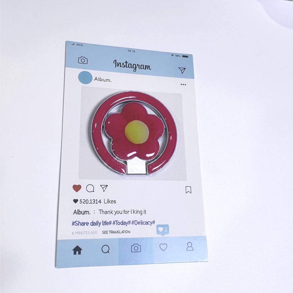 Flower Magnetic Foldable Kicks - Phone Accessories Useful recension och pris
