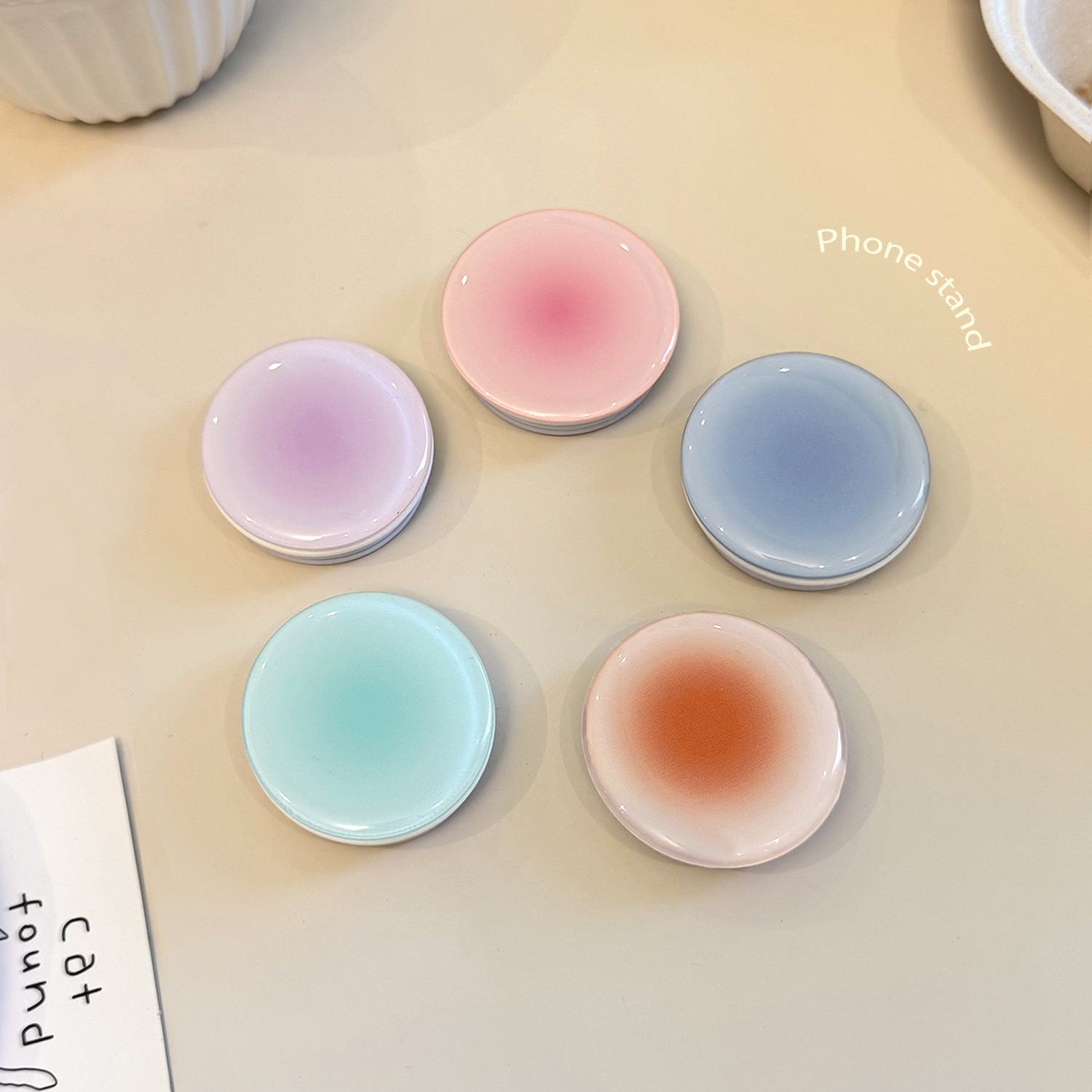 Ins Style Gradient Phone Grip  - Phone Accessories Useful recension och pris