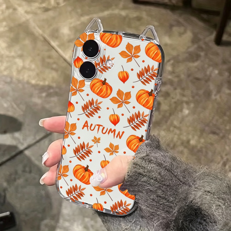 Autumn Pumpkin Falling Leaves  - Apple Iphone 15 recension och pris