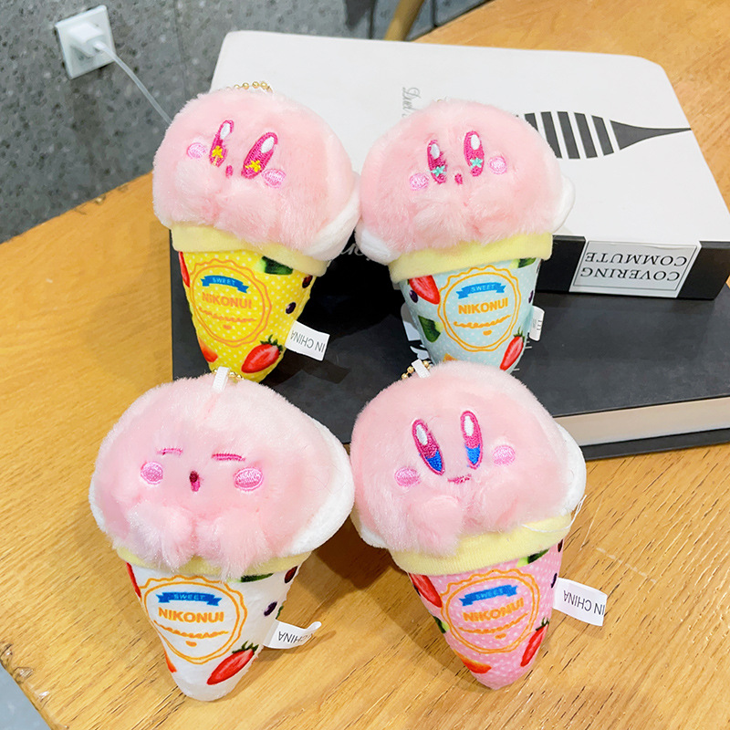 12CM Kirby Ice Cream Plush Cha - Phone Accessories Charms recension och pris