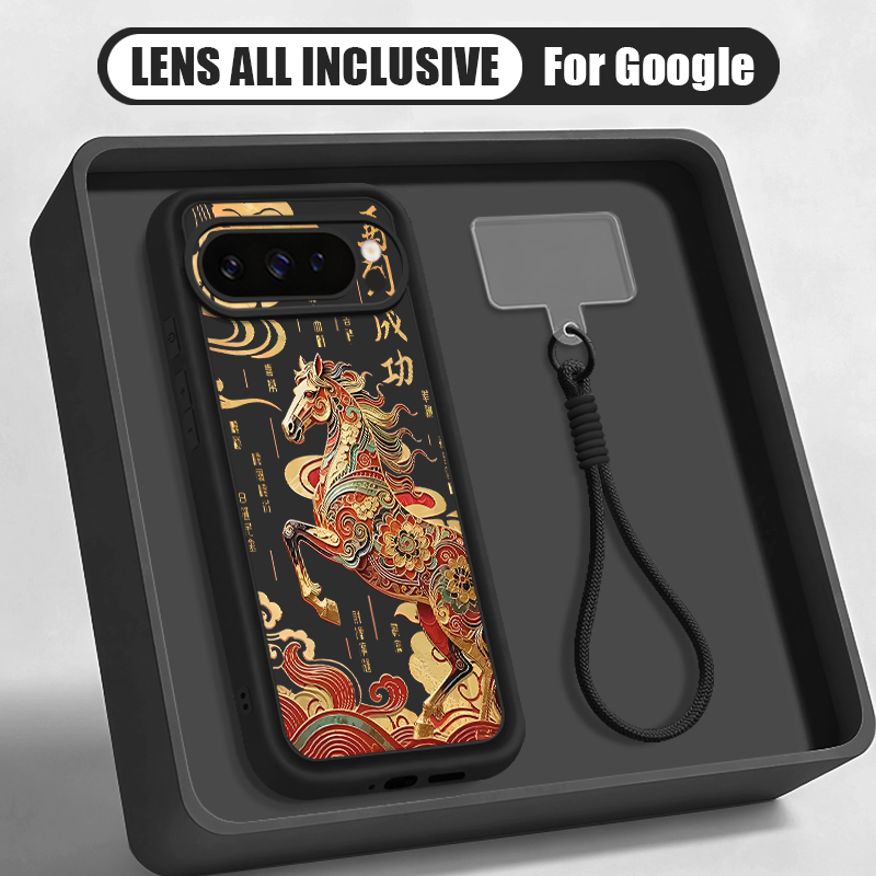Cute Foal Print Wrist Strap La - Google Pixel 9 Pro recension och pris