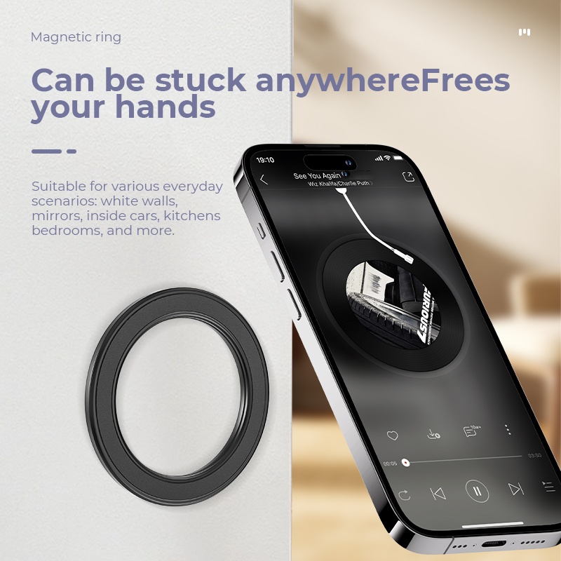 For Magsafe Strong Magnetic Ri - Phone Accessories Useful recension och pris