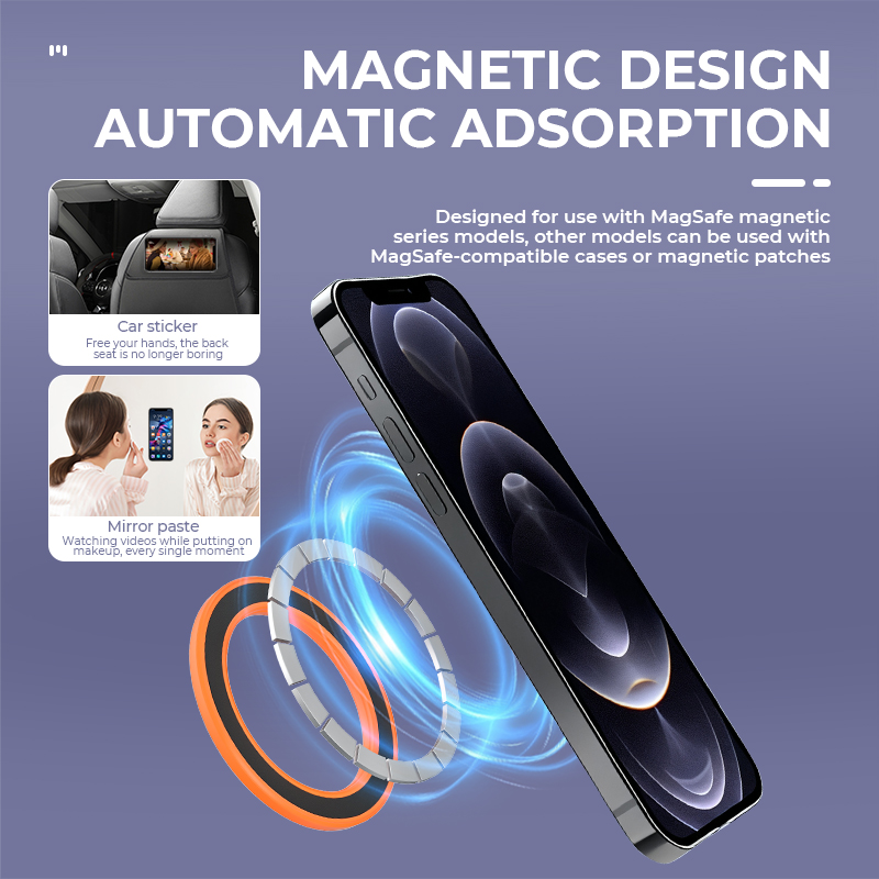For Magsafe Strong Magnetic Ri - Phone Accessories Useful recension och pris