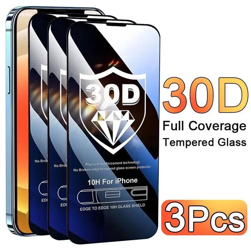 3PCS Glass Protector Phone Cas - Phone Accessories Useful recension och pris