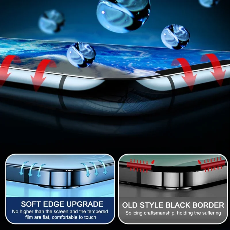 3PCS Glass Protector Phone Cas - Phone Accessories Useful recension och pris