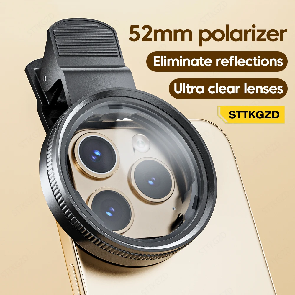 New 52mm CPL Mobile Phone Lens - Phone Accessories Useful recension och pris